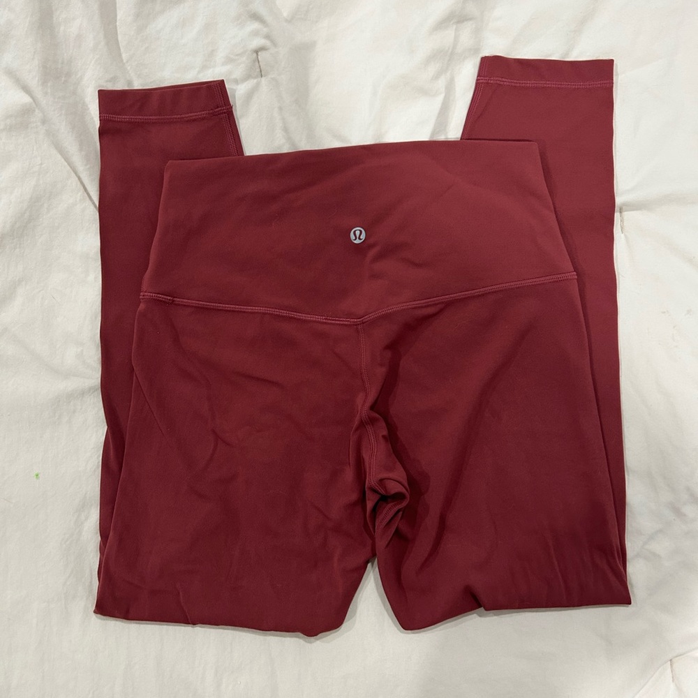 NWOT Mulled Wine Align Leggings